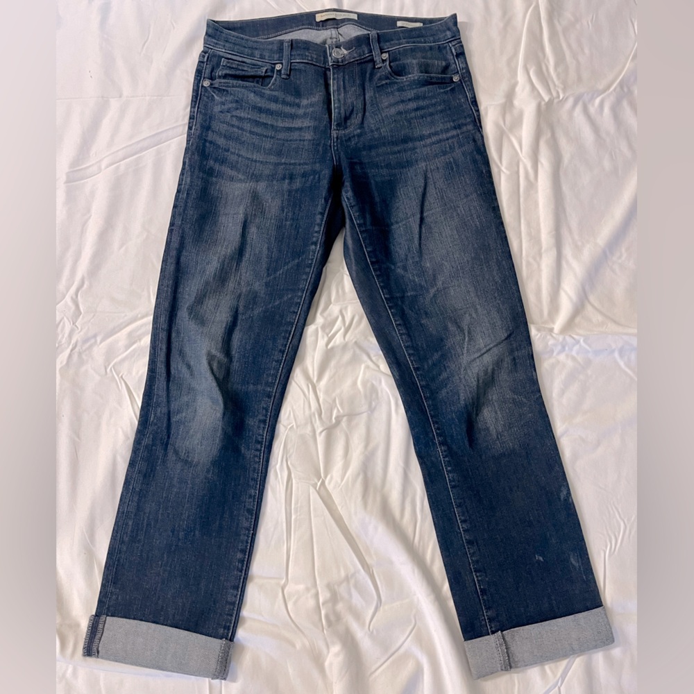 Banana Republic cropped straight leg jeans